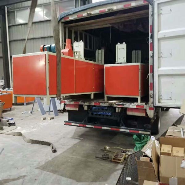 Automatic Feeding Solid American Wooden Pallet Chamfering Machine