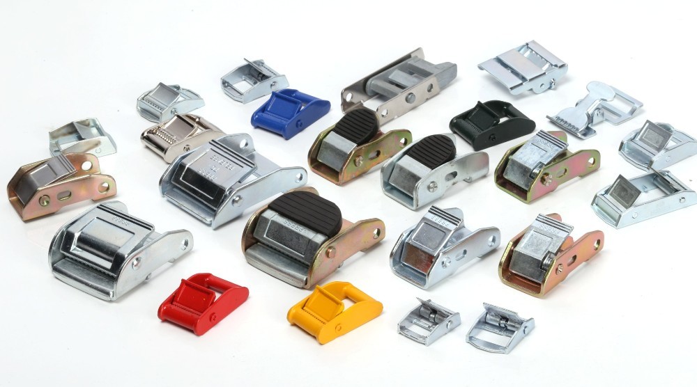 Zinc Plated Zinc Alloy Belt Webbing Cam Buckle