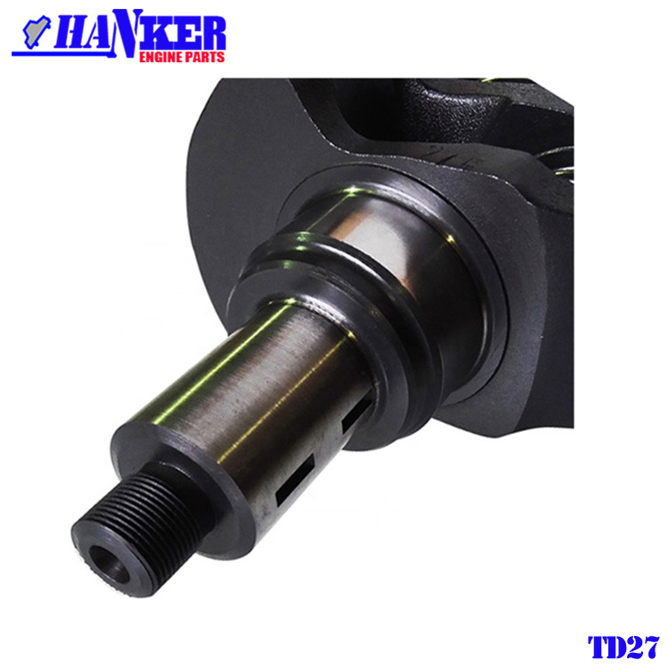 TD27 Crankshaft Assy 12201-67001 12200-65300 For Diesel Excavator Tractor Repair Parts