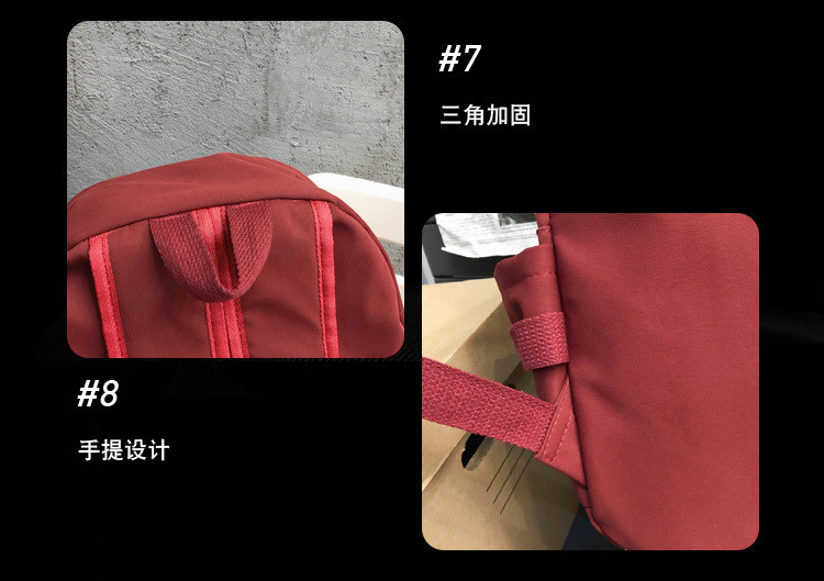 2024 NEW KOREAN VERSION OF SIMPLE STUDENT SCHOOLBAG ANTI-THEFT ANTI-SEISMIC COLLEGE WIND BACKPACK COMPUTER BACKPACK