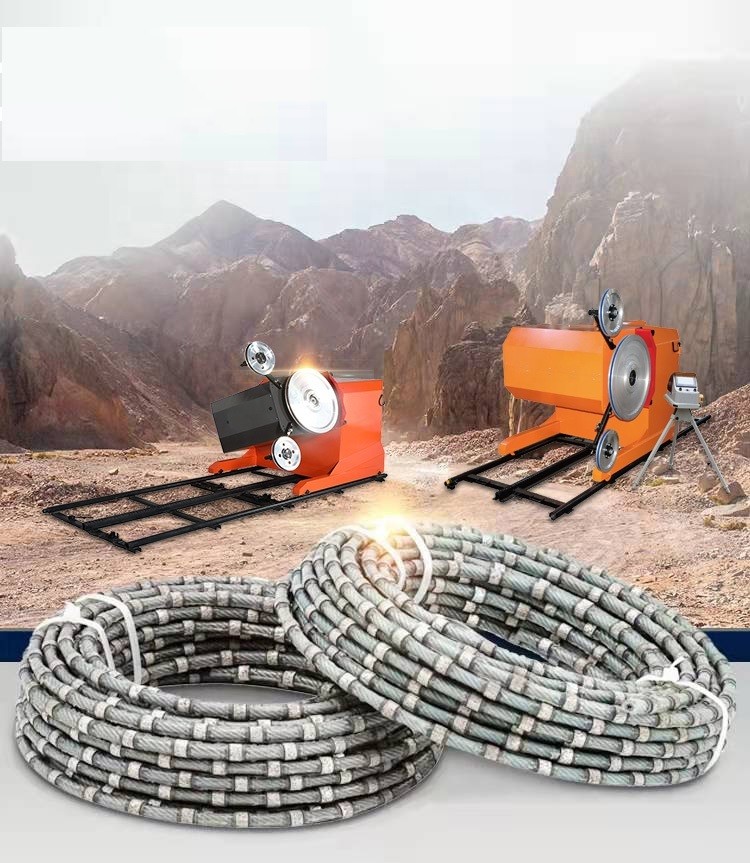 Diamond Wire Saw Machine For Quarry Mining