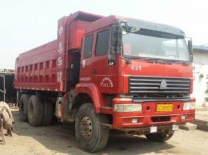 Buy cheap 6*4 HOWOused sinotruck china  2020 left hand drive dump truck for sale 371HP  10 Tires product