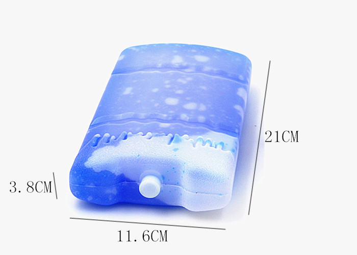 650 Ml Cooling Durable Long Lasting Ice Packs Plastic Shell Environmental Friendly For Food Frozen