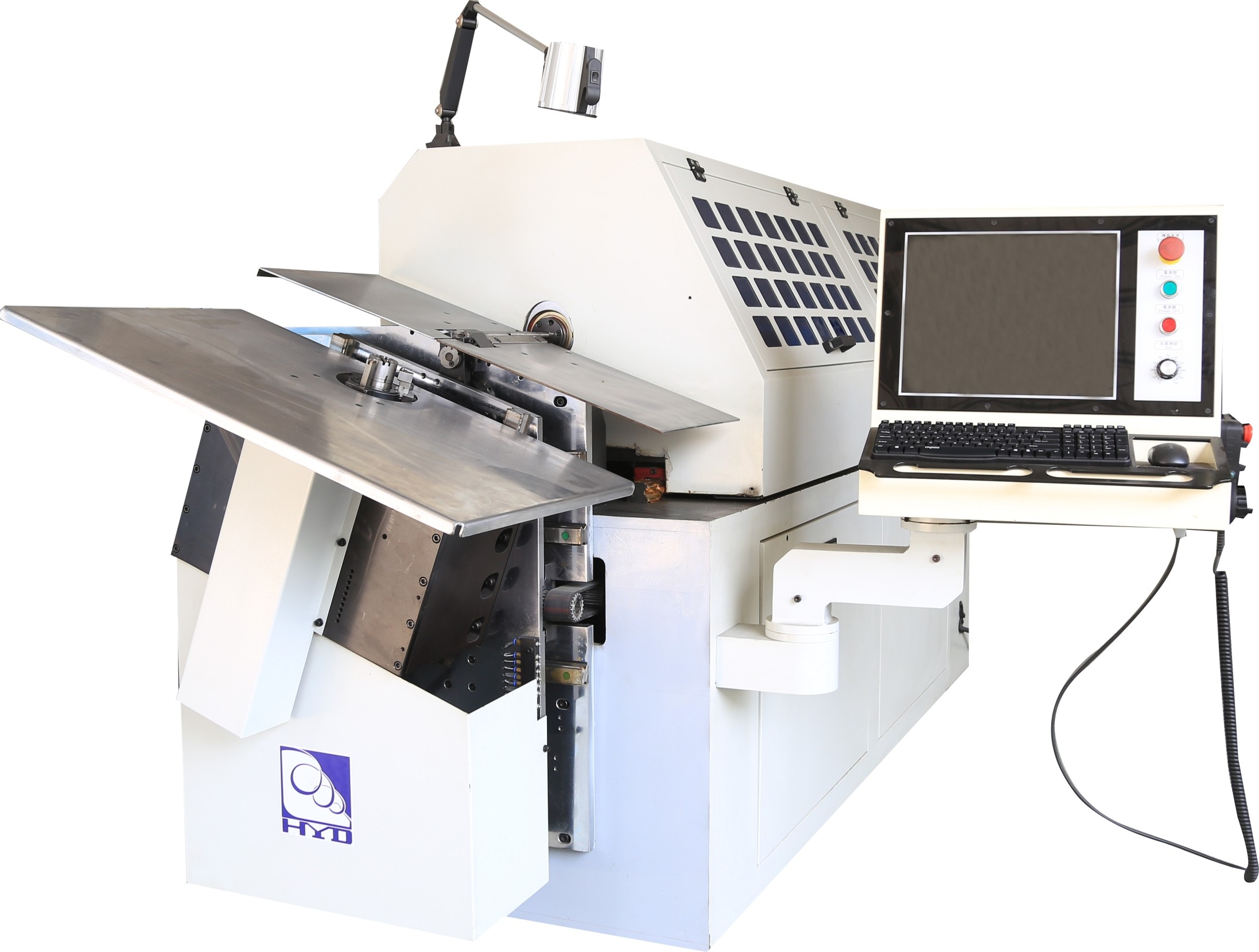 Spring Steel 2 - 5mm 3D CNC Wire Bender Stable Forming With CNC System