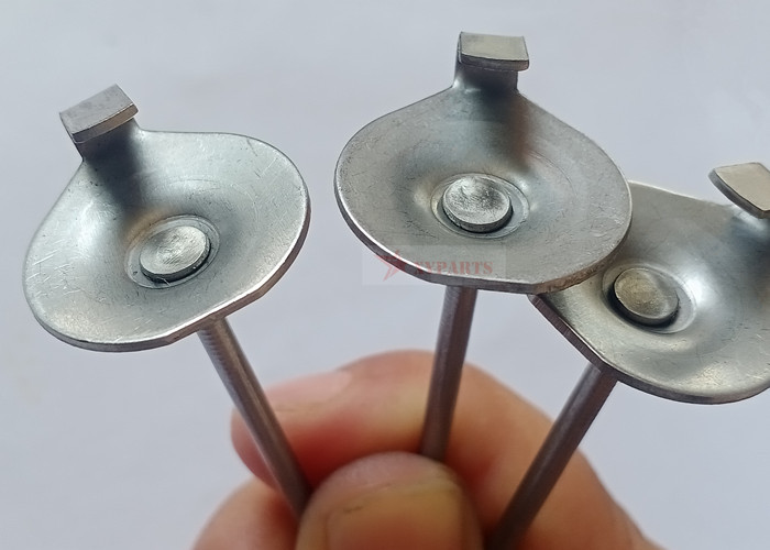 3 X 25 X 30 Mm Stainless Steel D Type Lacing Rings For Fixing Insulation Jackets