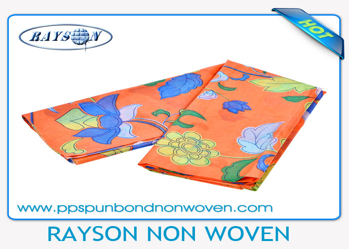 Printed Medical Non Woven Fabric 160cm Width Coated Nonwoven