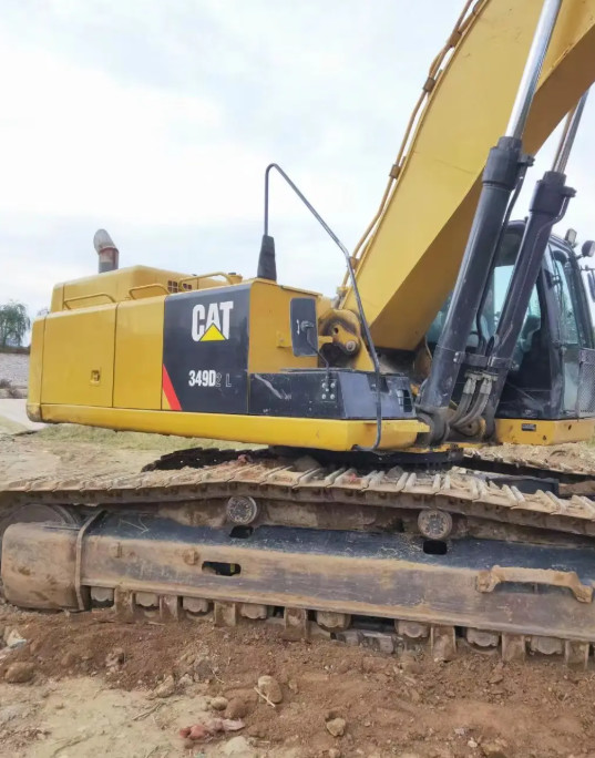 Original Brand CAT 349D Used Mining Excavators 49 Ton Heavy Equipment Machine