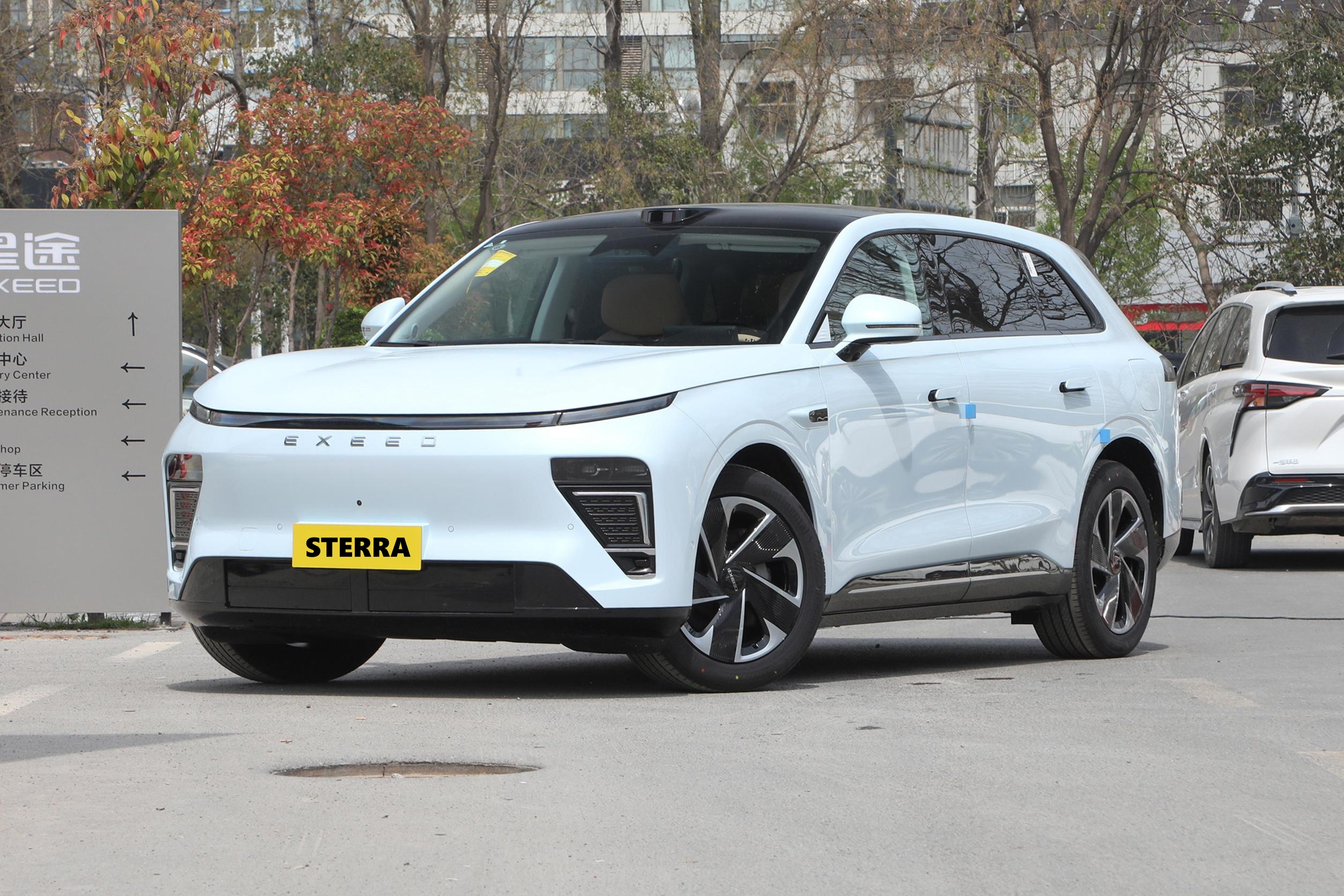 s 2024 Exeed STERRA Hybrid SUV 265hp 2000km EV Range RWD 3000mm Wheelbase The Perfect Combination of Power and Efficiency