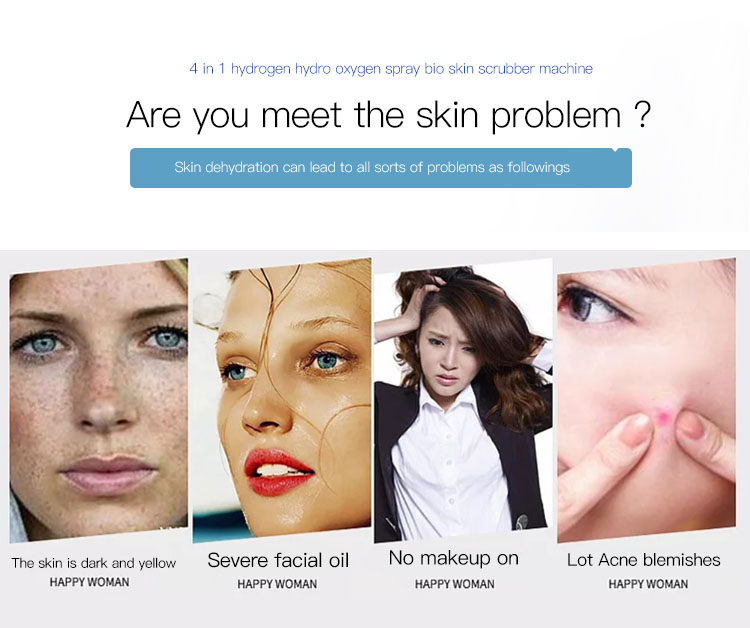 Hydro Skin Facials Acne Removal Ultrasonic Beauty Machine Mini Multifunctional