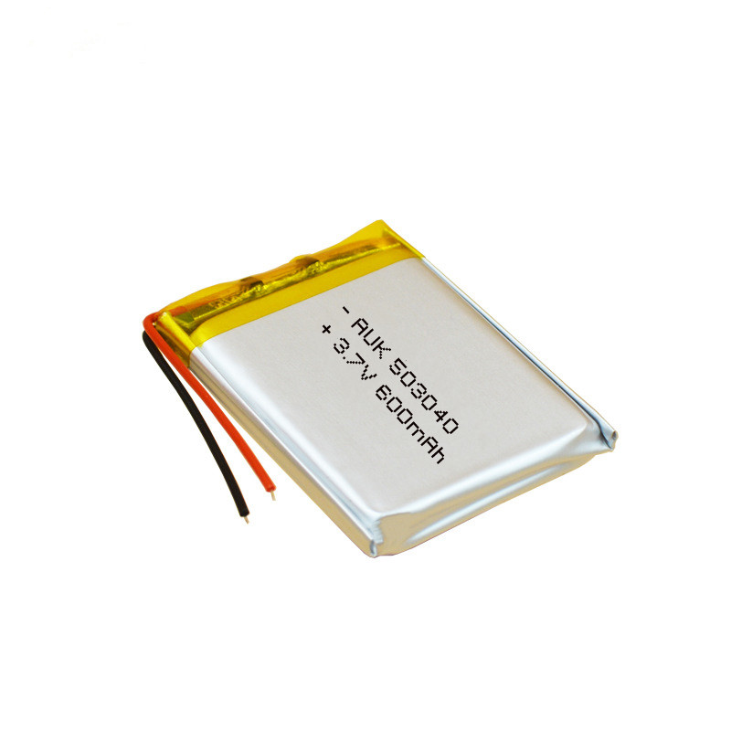 OEM ODM 600mAh 3.7V 053040 503040 Lithium Ion Battery 3.7v Lipo Battery 500mAh