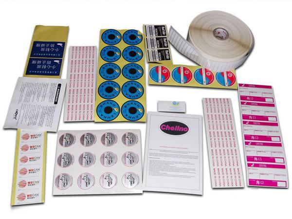 Die Cut Shape Custom Self Adhesive Vinyl Stickers CMYK PMS Color