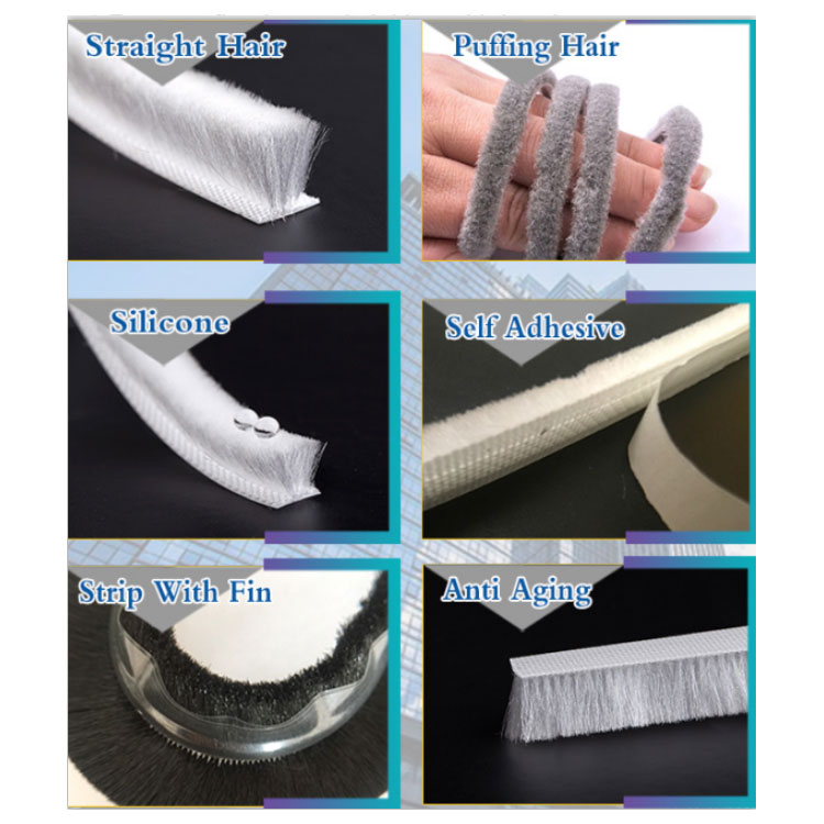 ABM Wool Felt Seal Strip Weather Strip manufacturer