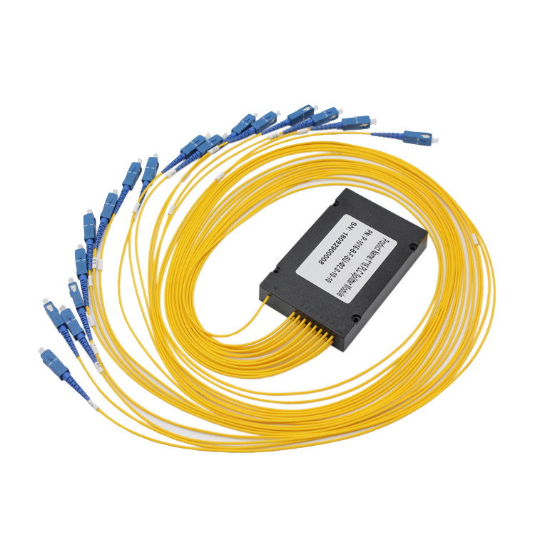 1x32 Fiber Optic Splitter , PLC Ftth Splitter Box SC APC/UPC