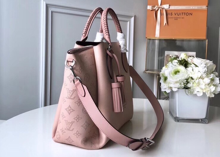 haumea Women fashion handbag genunie cowhide leather cross-body bag Weaving handle double spike pendant bag