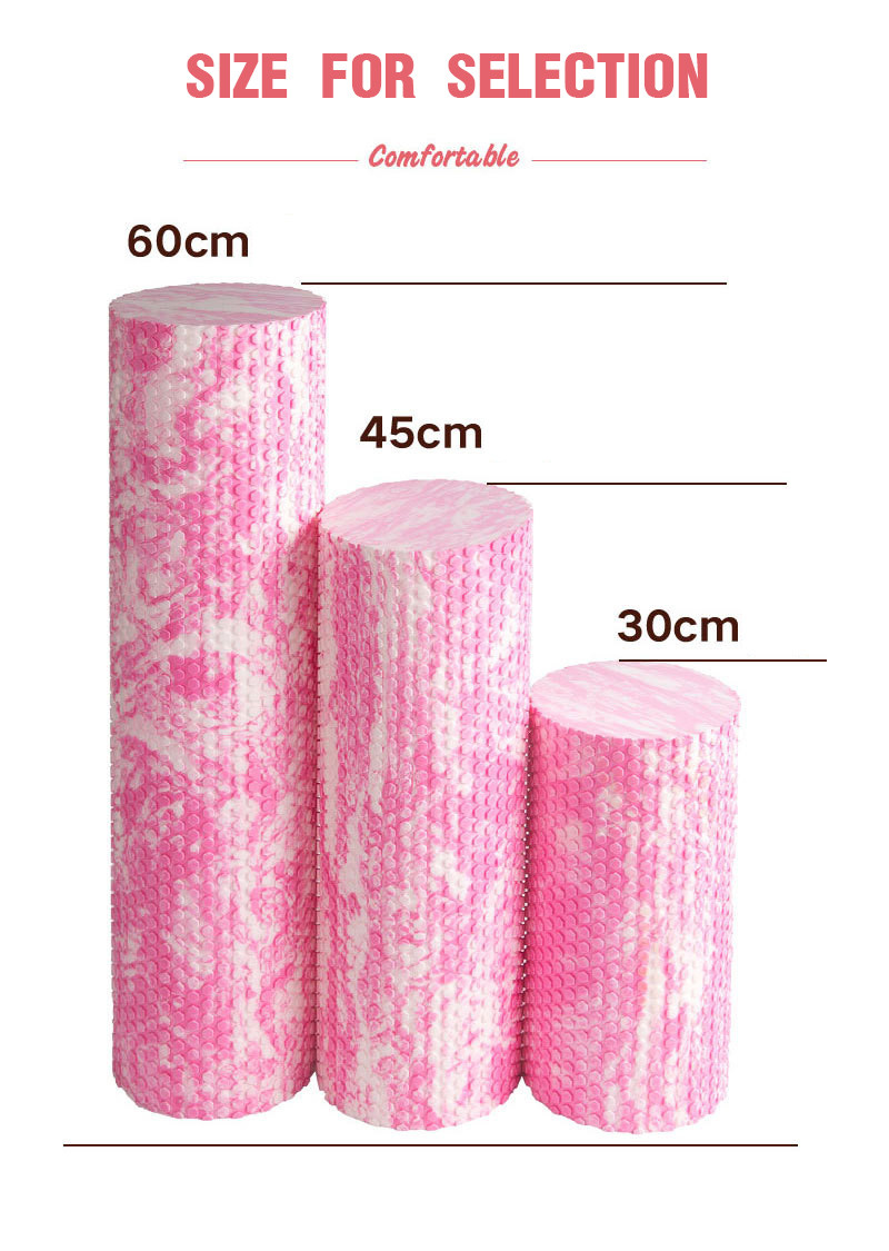Camouflage Marble EPP Yoga Muscle Massage Foam Roller For Soreness Relieve