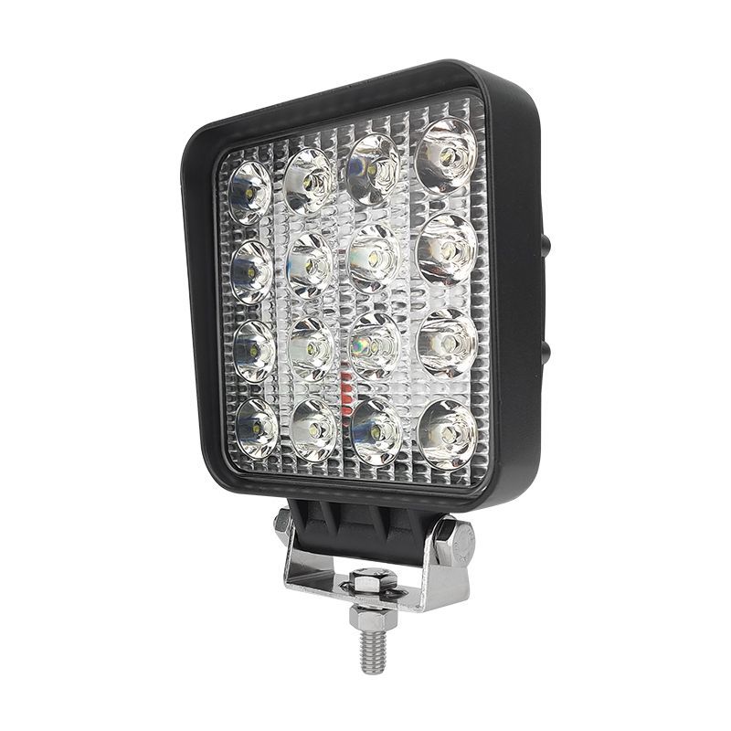 48W Agriculture Tractor Sweeper Vehicle LED Work Light with Switch