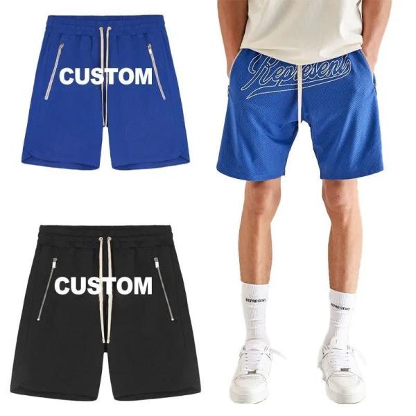 High Quality Men′s Shorts Custom Logo Mens Shorts Casual Hip Hop Streetwear