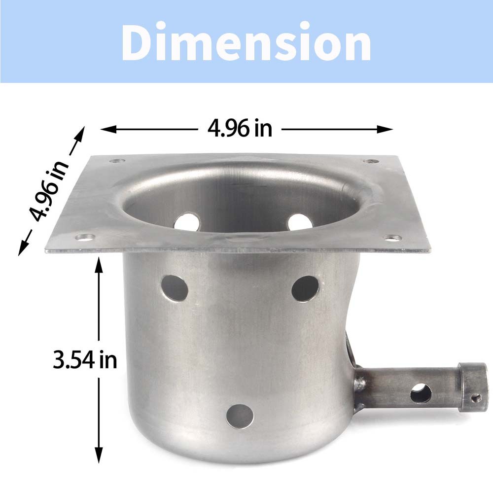Traeger Pellet Grill Fire Pot Hot Rod Ignitor Kit Inner Material Stainless Steel