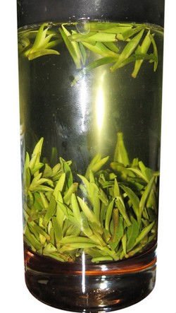 High quality early spring organic bamboo zhuyeqing green tea