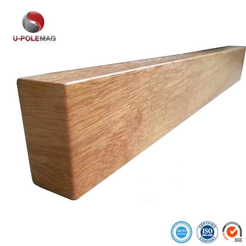 ISO9001 2000 System 16" Sustainable Wooden Magnetic Knife Block for Organized Kitchen