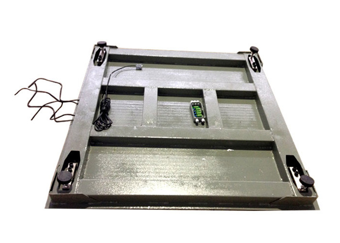 2000kg Digital Carbon Steel Platform Heavy Duty Floor Scales For Warehouse
