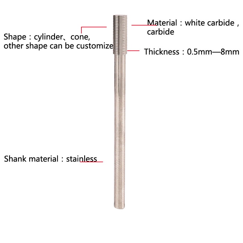 0.5mm High Speed Steel Bur Background Tools