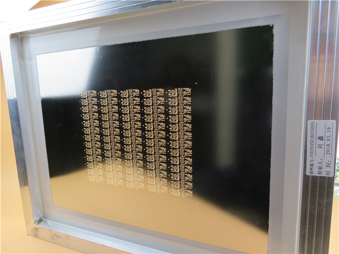 Aluminum Framed 520x420mm Laser Cut SMT Stencil For PLCC QFP 0402