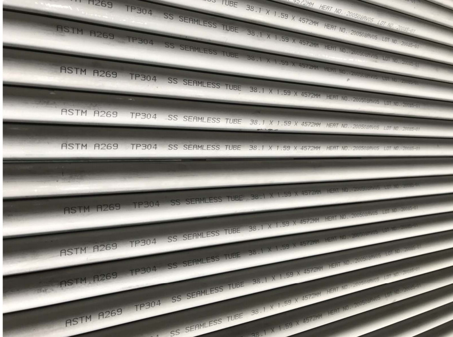 ASTM A269 TP304 Stainless Steel Seamless Tube
