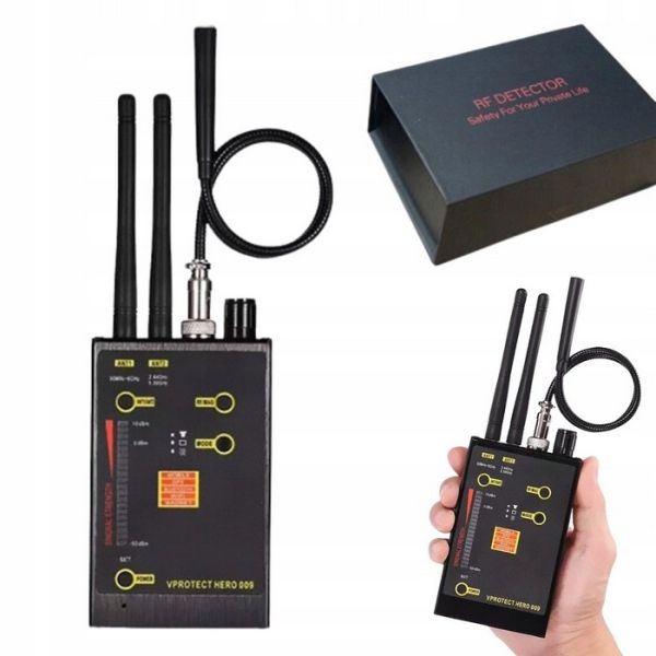 Portable Handheld Anti Alarm Camera Hunter Wireless GSM RF Mobile Phone GPS Magnet Signal Detector