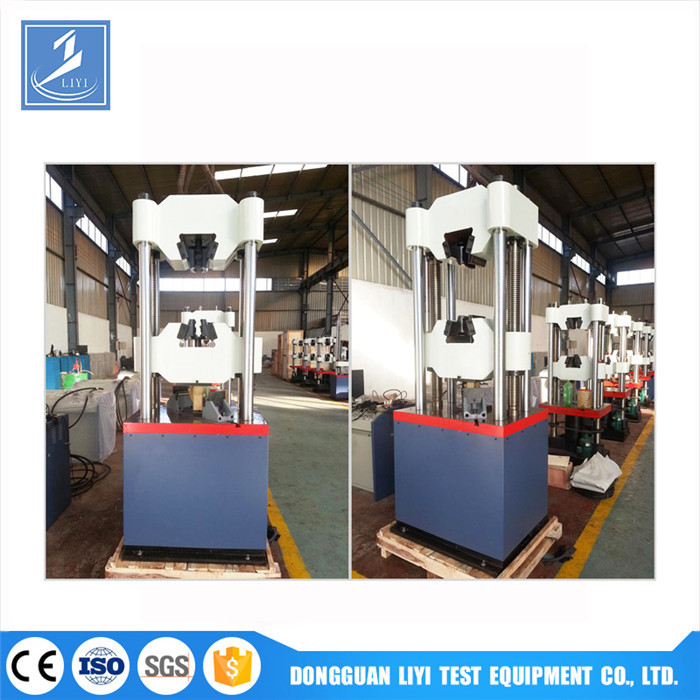 Hydraulic Universal Testing Machine ±1% Accuracy Of Test Force Display
