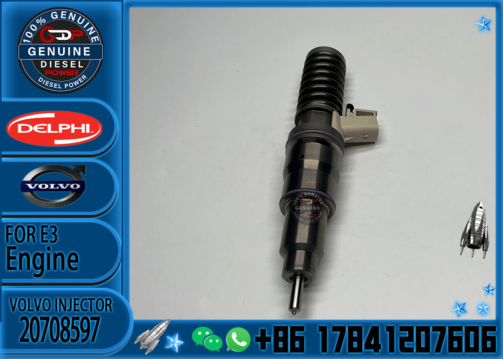 Diesel Engine Parts Fuel Injector 20708597 BEBE4D04001 7421028880 7485003042 7485003949 Excavator E3-E3.18 VOL