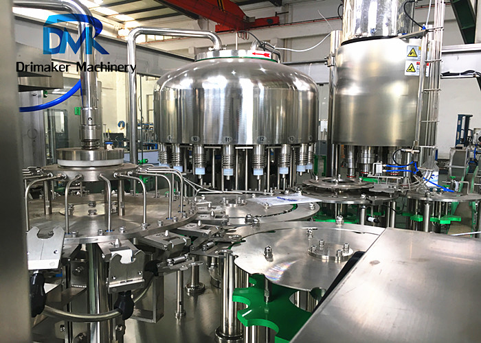 Plc + Tuoch Screen Control Water Bottling Machine For 200ml-2000ml Pet Bottle