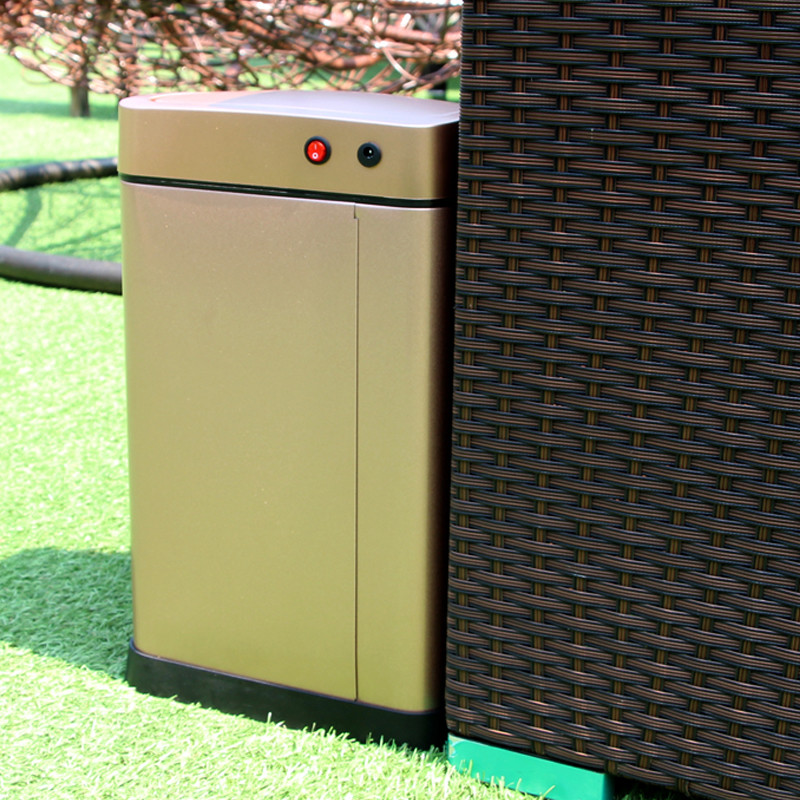 410 Stainless Steel 3.2 Gallon Touchless Motion Sensor Trash Can