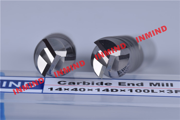 14 mm / 16 mm 3 Flute Aluminum End Mill for aluminum , 0.8 um Grain Size