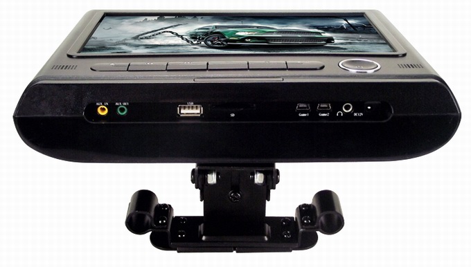 Ouchuangbo 9 inch digital screen car headrest monitor with Multi-language menu OCB-H6618