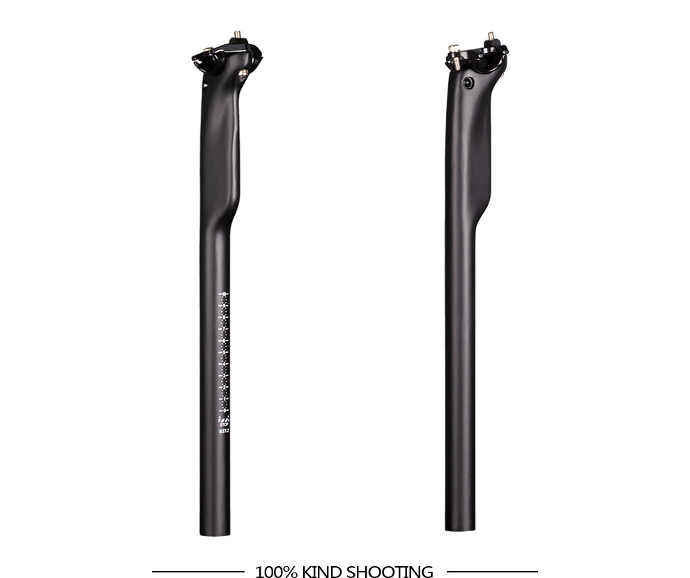 Aero Designed Carbon Fiber T1000 3K Weave Mountain Road Bike Seat Post Tube