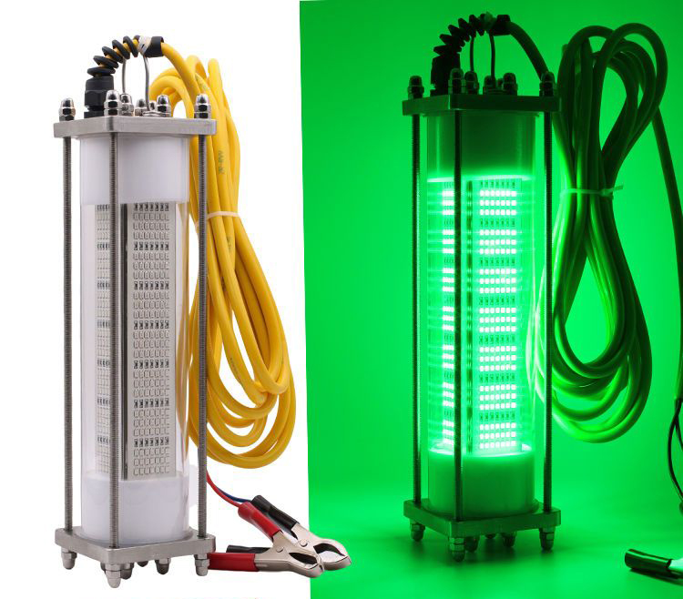 Underwater Lure Fishing Light with 240W High Power and Water Flow Heat Dissipation