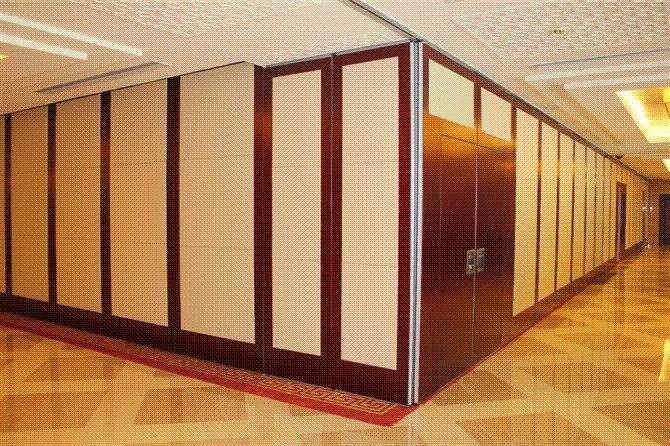 15000 mm Height Banquet Room Soundproof Partitions Movable Wall