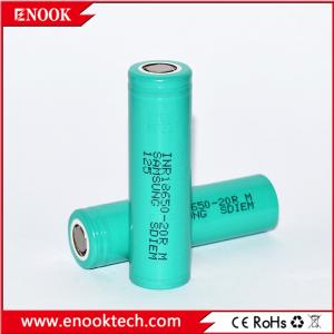 China In stock 18650 samsung 20R 3.7v 2000mah 18650 Lithium Rechargeable Li-ion Battery For Battery Pack on sale