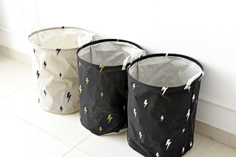 Promotional Round Foldable Laundry Basket Collapsible 1-3L