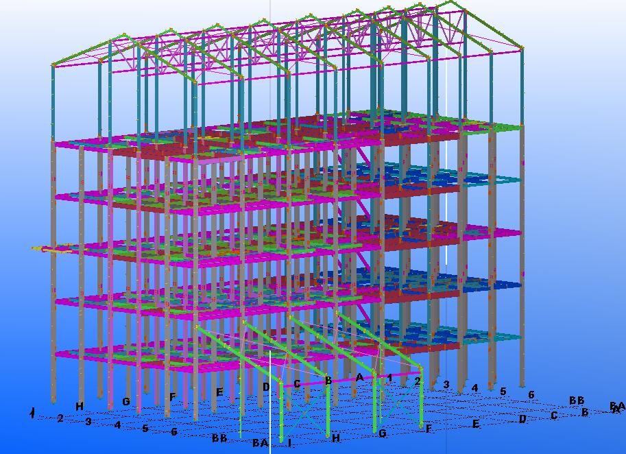 Long Span Durable Prefabricated Steel Structure Building Construction Supply