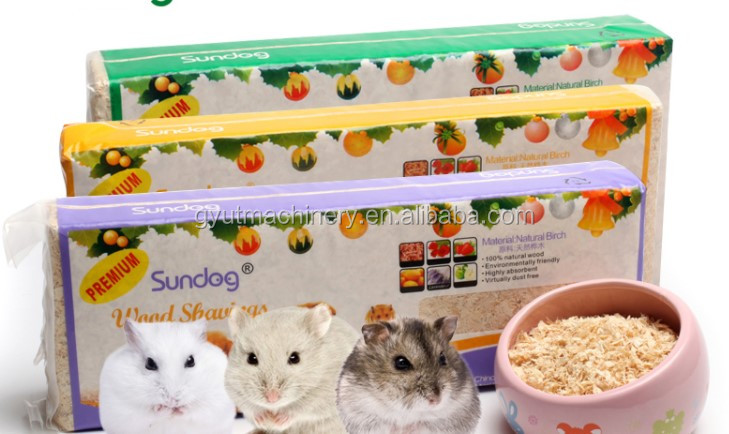 Packaging Type Bags Wood Shaving Baler Sawdust Compressor Machine for Hamster Bedding