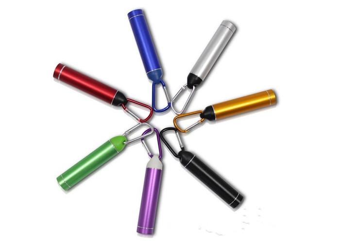 Short Circuit Protection Cylinder Shape Power Bank Easy Carry Metal Case