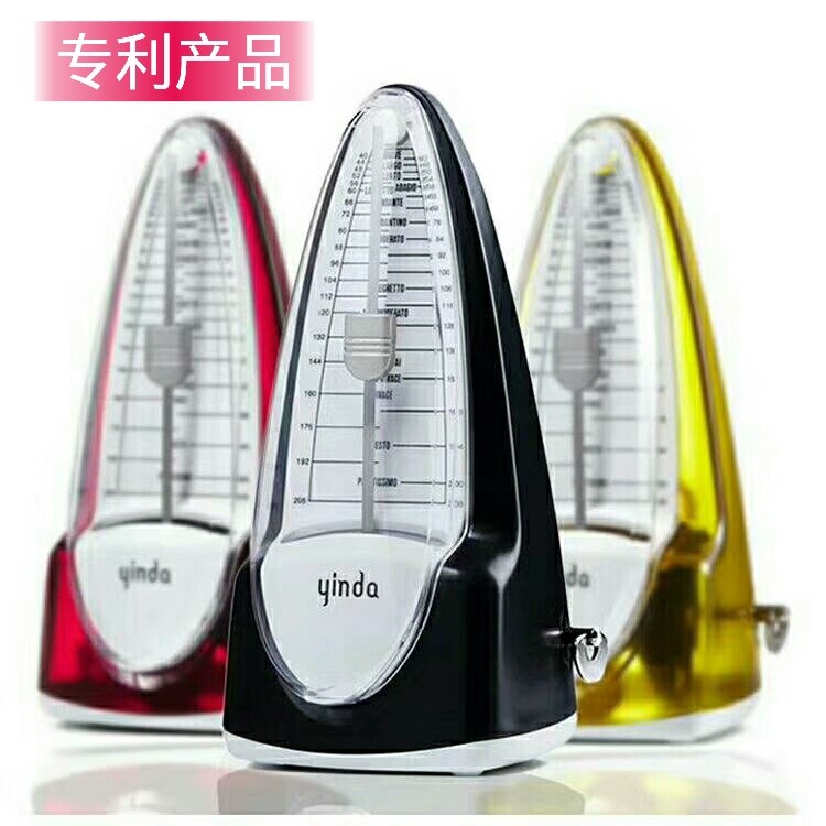 Factory Custom logo Mechanical metronome for piano/drum/ guitar Pulse, Core, Core Steel and Metronome app. Play better