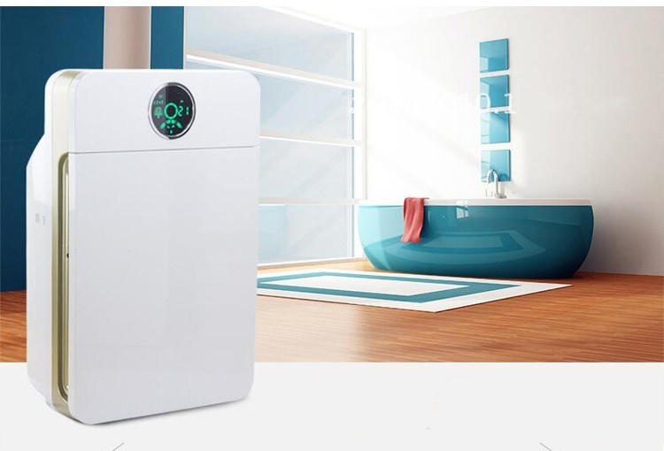 Portable 22W Anion Filter Hepa Air Purifier 40m2