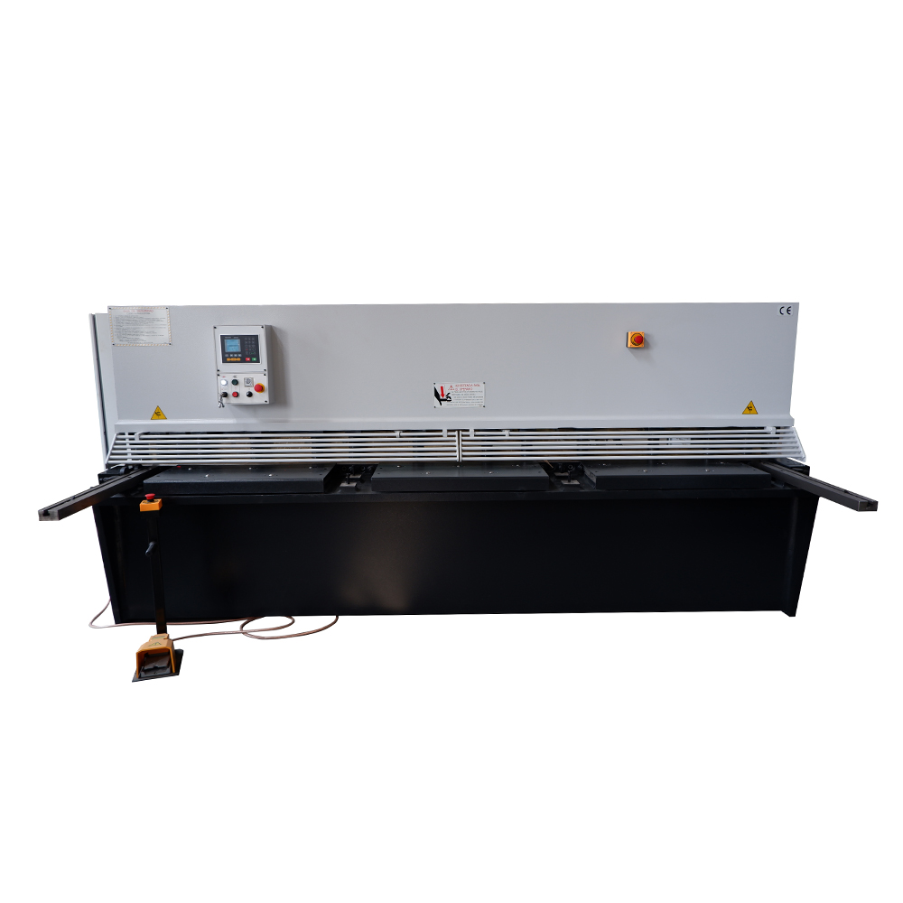 Metal Plate Hydraulic Hand Shearing Machine 3 Meter Semi Automatic