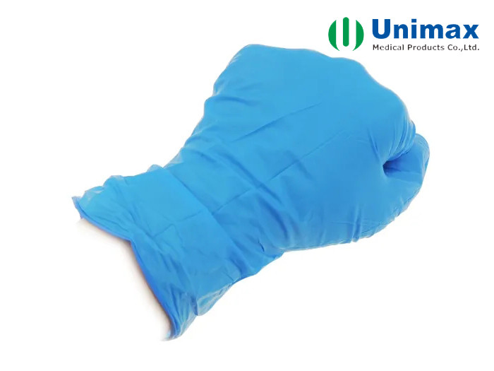 CE Powder Free Nitrile Disposable Clear Plastic Gloves