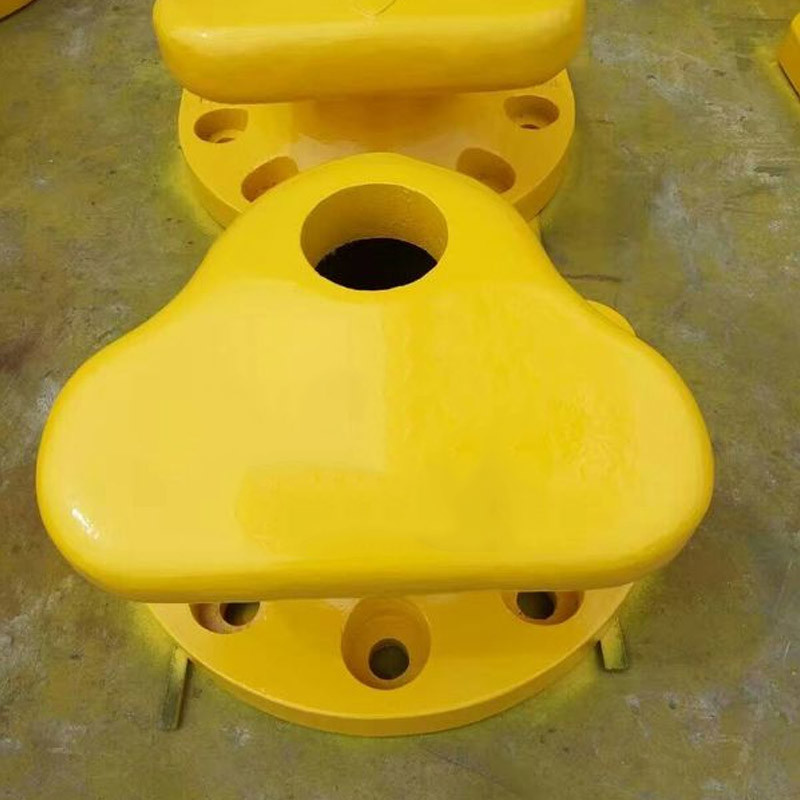 Corrosion Resistant Cast Iron Mooring Bollards Stable Sturdy Vessel Mooring In Harsh Environments