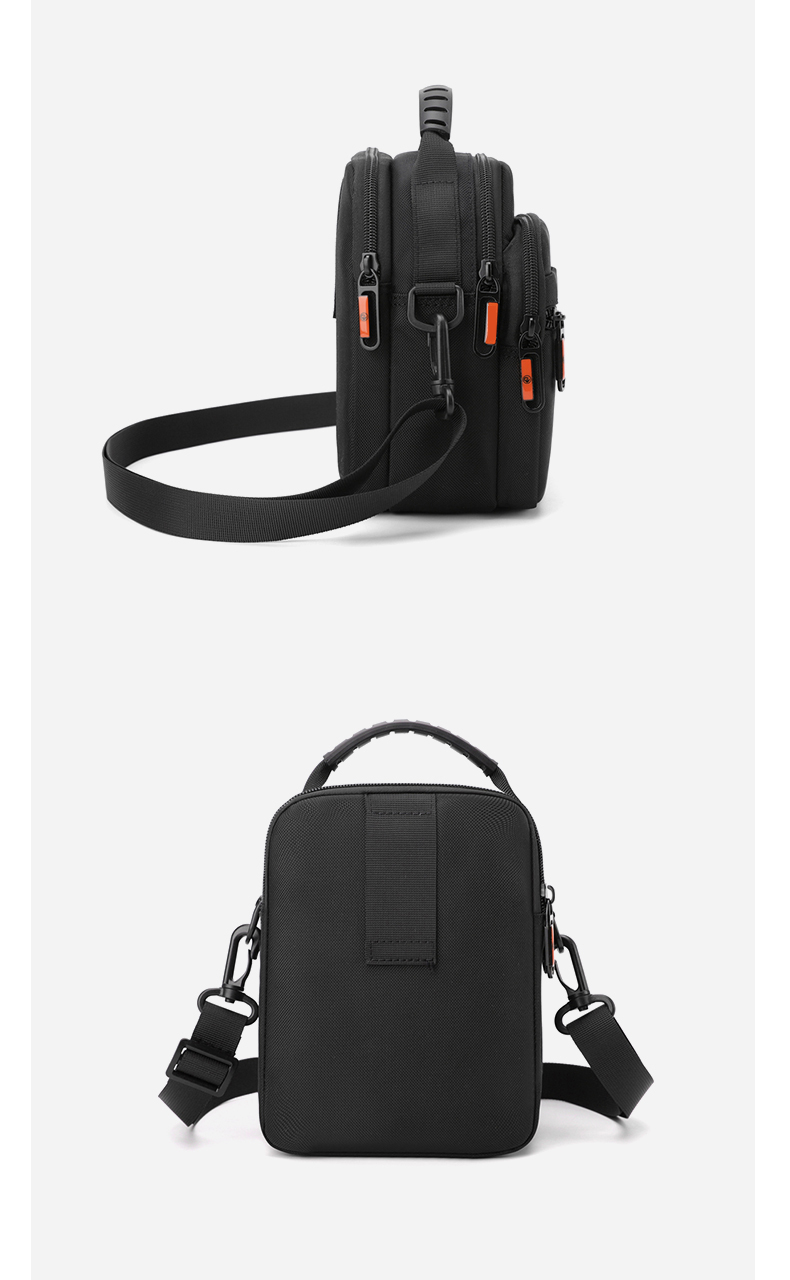 Multi Layer Men Designer Messenger Bags Crossbody Side Bag With Zipper Pocket