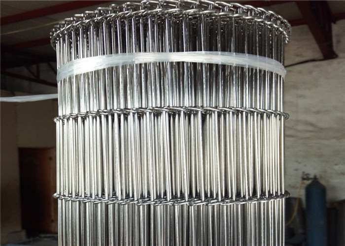 Stainless steel conveyor belt self stacking belt wire mesh belt
